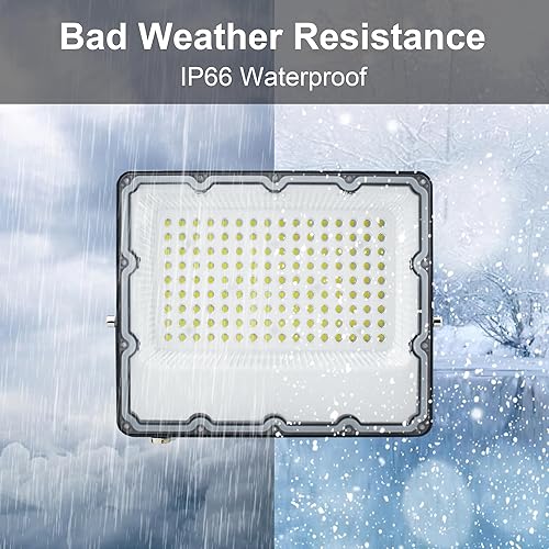 Miniatura 6 de Luz de inundación LED de 50 W, luces de seguridad para exteriores, accesorios de pared de 6500 K 5000 lm, iluminación IP66 impermeable al aire
