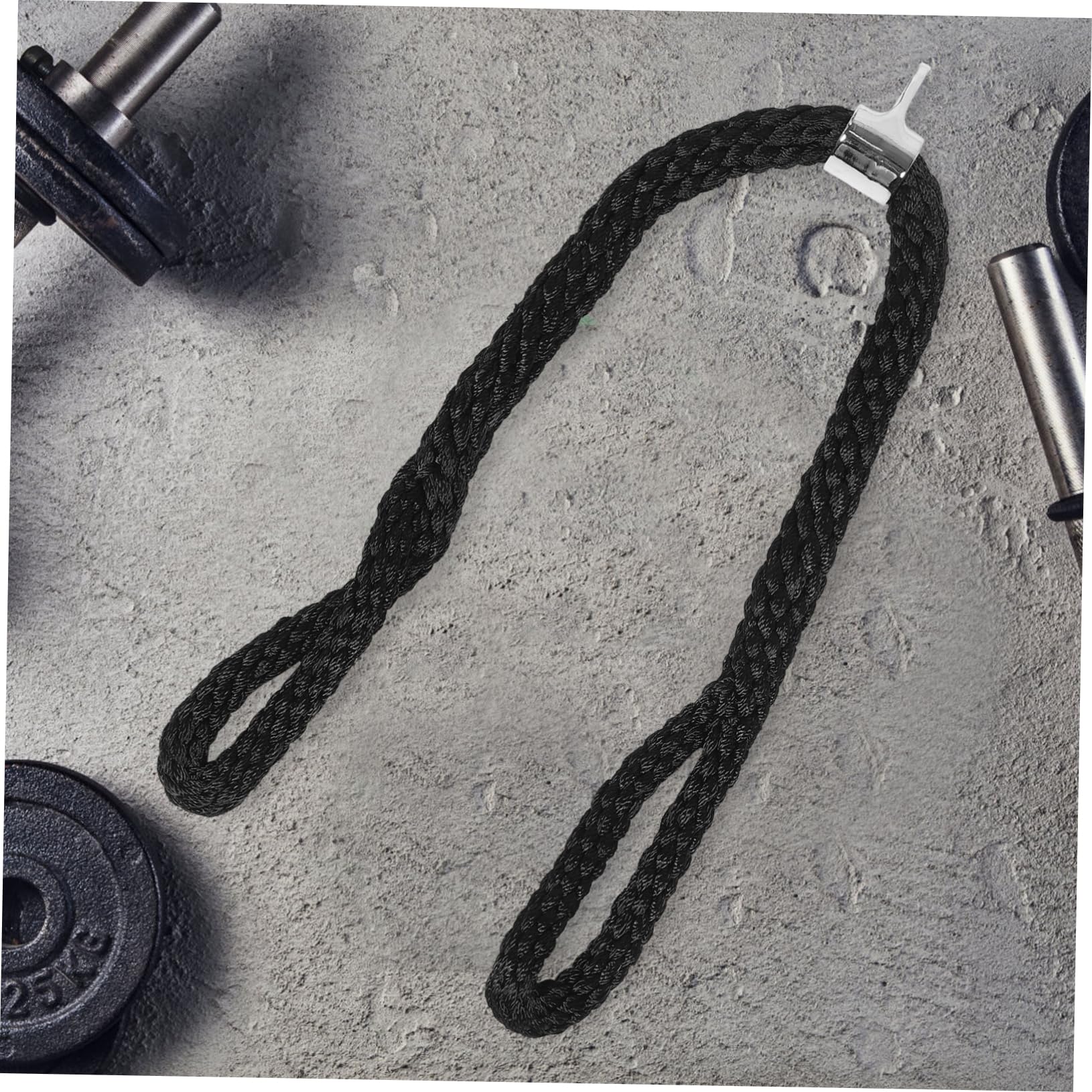 TOYANDONA Cuerda para Tríceps Cuerda Trenzada Cuerda Dinámica para Tríceps Agarres De Mano para Gimnasio Cuerda De Entrenamiento De Fuerza De Poleas Manijas Accesorio De