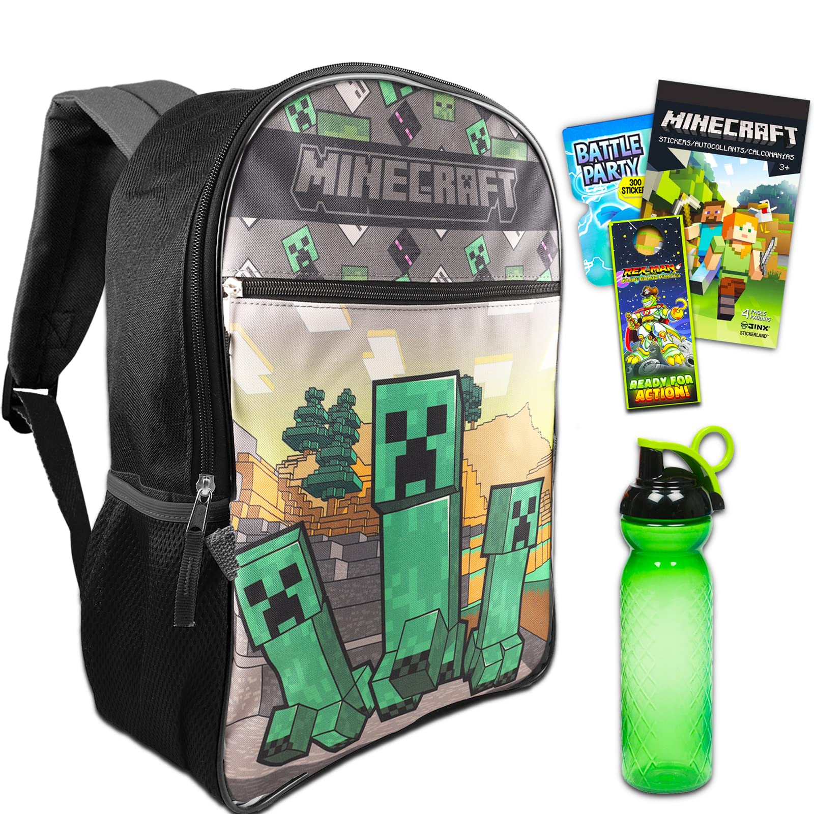 Buy Minecraft School Supplies for Kids Bundle with 16" Minecraft Backpack for School and