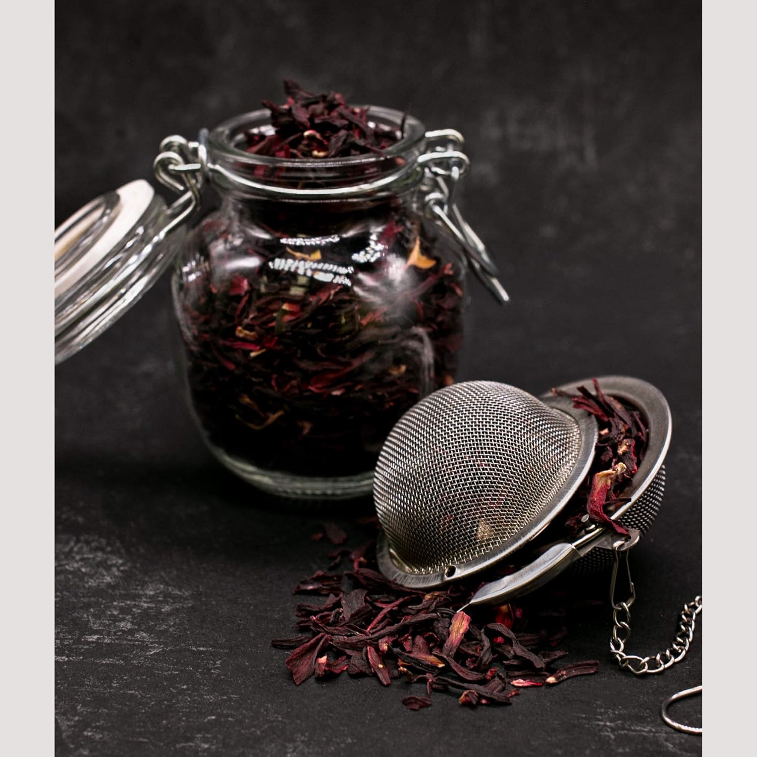 MagJo Naturals, Hibiscus Flowers 1LB (16 Oz) Hibiscus tea cut & sifted flowers, Flor de Jamaica (Pack of 2)