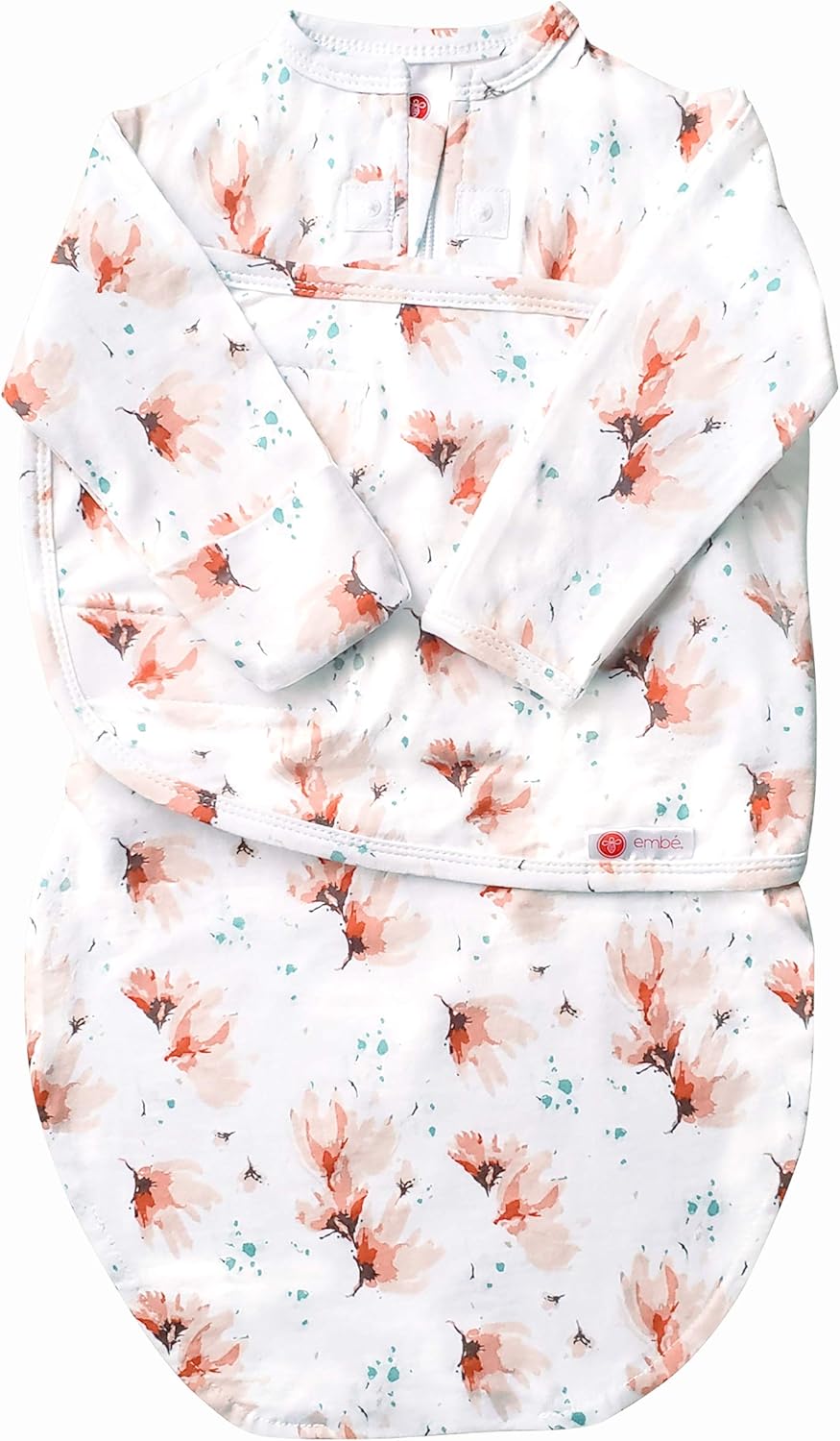 embe Baby Eczema Sleep Aid Sleeper Sack for Babie | Swaddle With Fold Over Mittens Attached | No Scratch Sleeves Baby