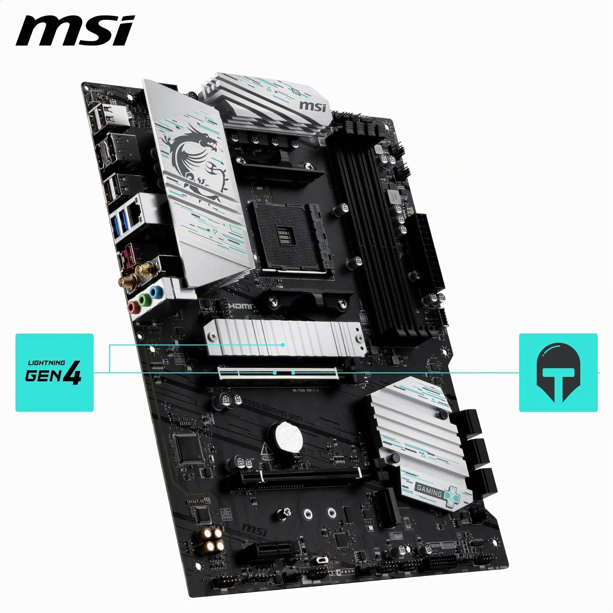 Scheda Madre MSI B550 AMD AM4 AMD B550 AMD