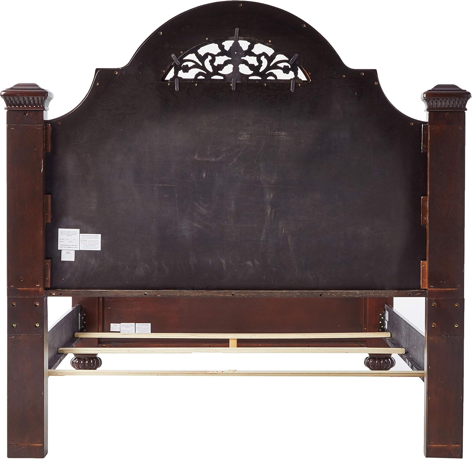 247SHOPATHOME bed-frames, Queen, Walnut