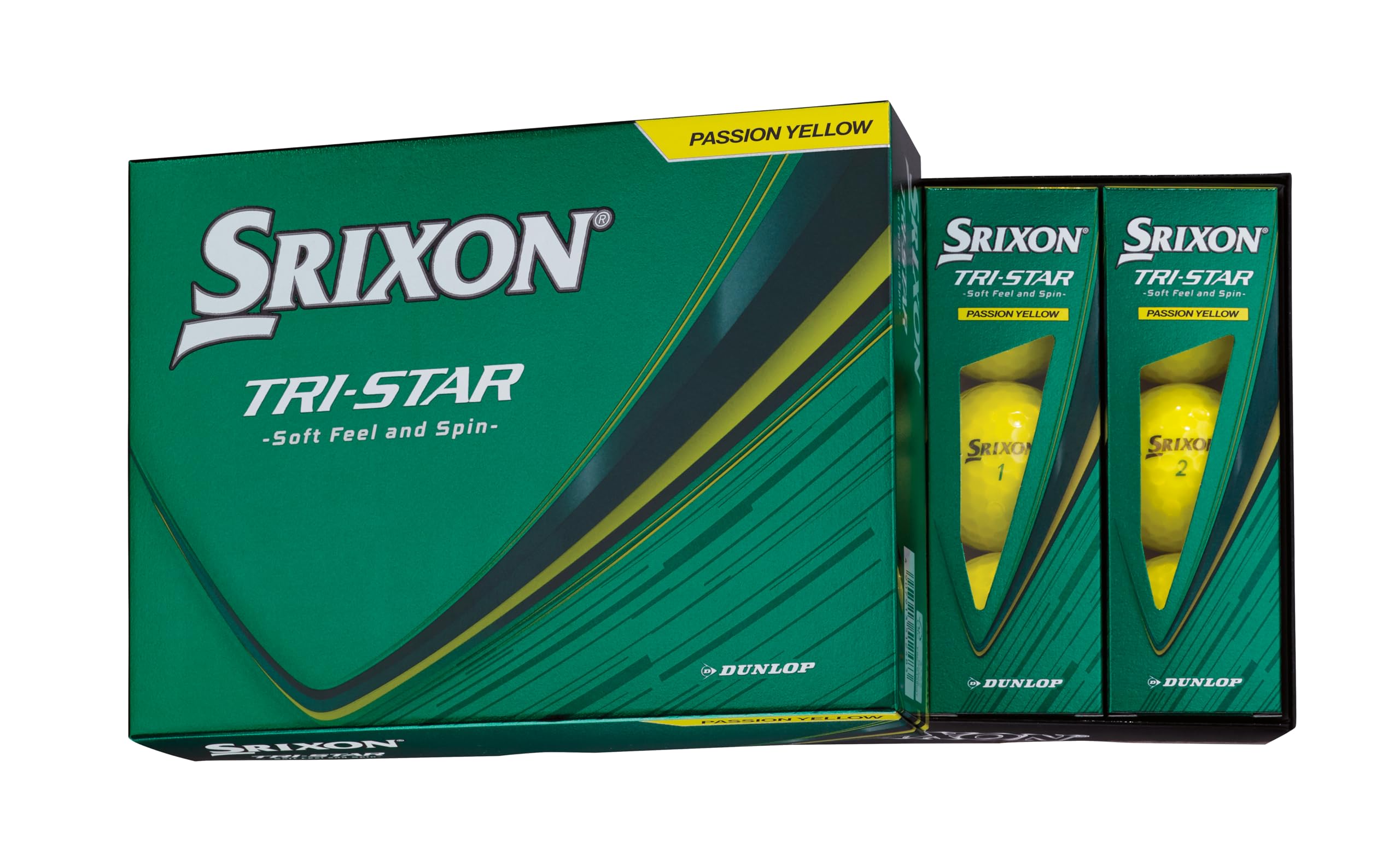 Amazon.co.jp: ダンロップ(DUNLOP) ゴルフボール スリクソン TRI-STAR6 