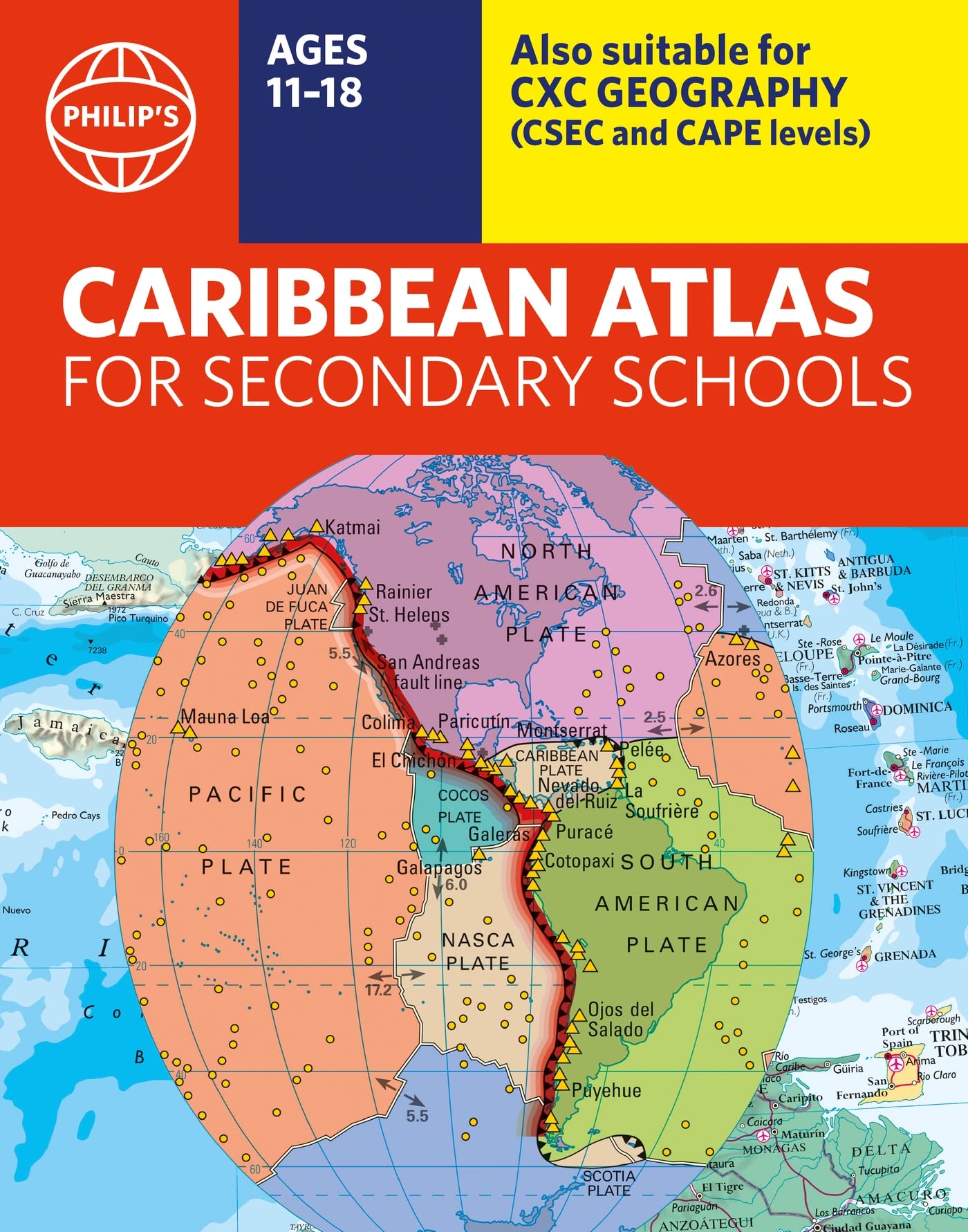 Philip's Caribbean Atlas for Secondary Schools: 8th Edition (Philip's World Atlas)