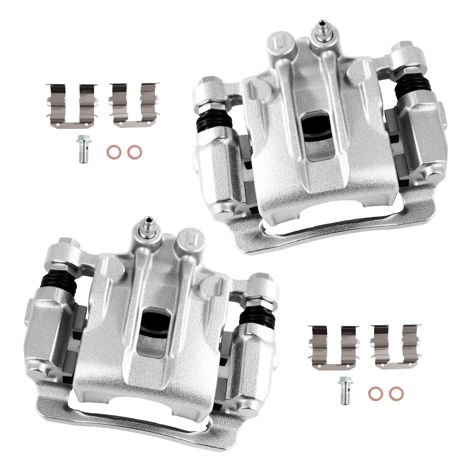 cciyu Rear Left &amp; Right Disc Brake Calipers Assembly 19B6390A 19B6391A
