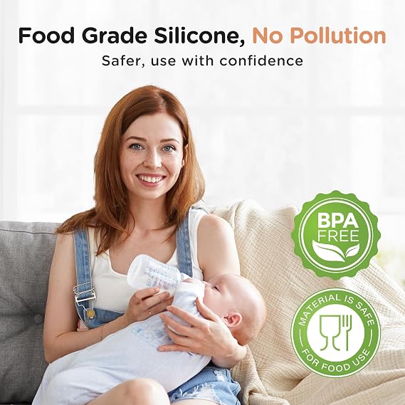 Wearable Electric Breast Pump Hands Free, Ultra Lightweight Wireless Pump, 3 Modes 12 Levels, Leakproof & BPA-Free, Ideal for Work, Home & Travel, 2 Pack