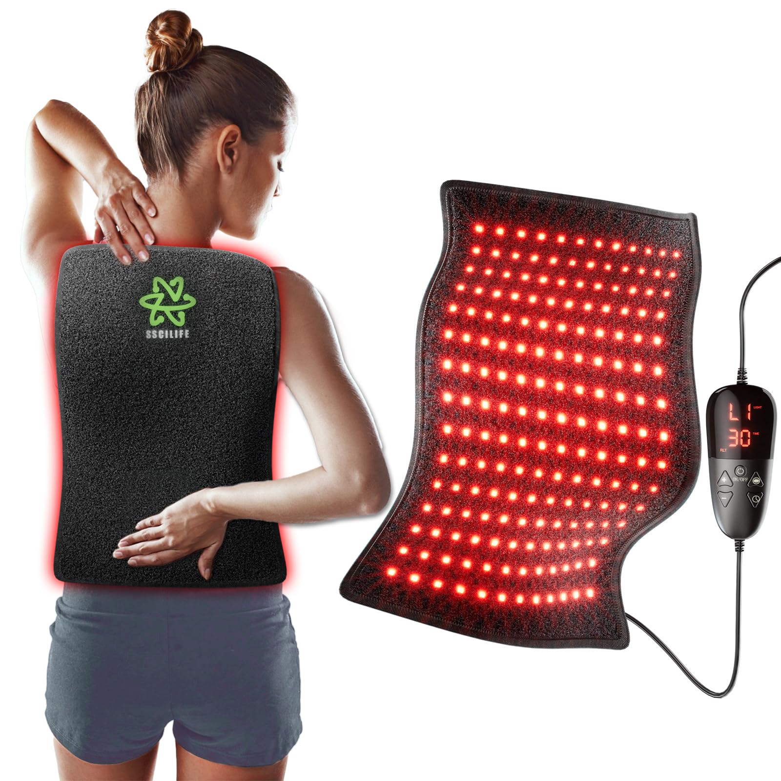 Amazon.com: SSCILIFE Large Red Light Therapy Mat for Body Red Light ...