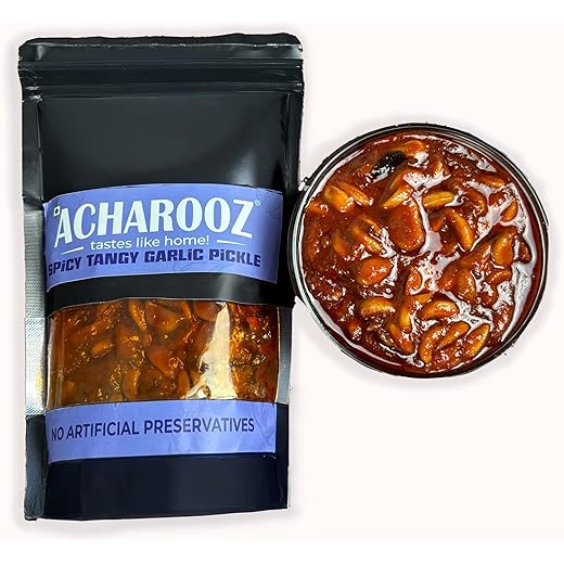 Acharooz Spicy Tangy Garlic Pickle 350gm