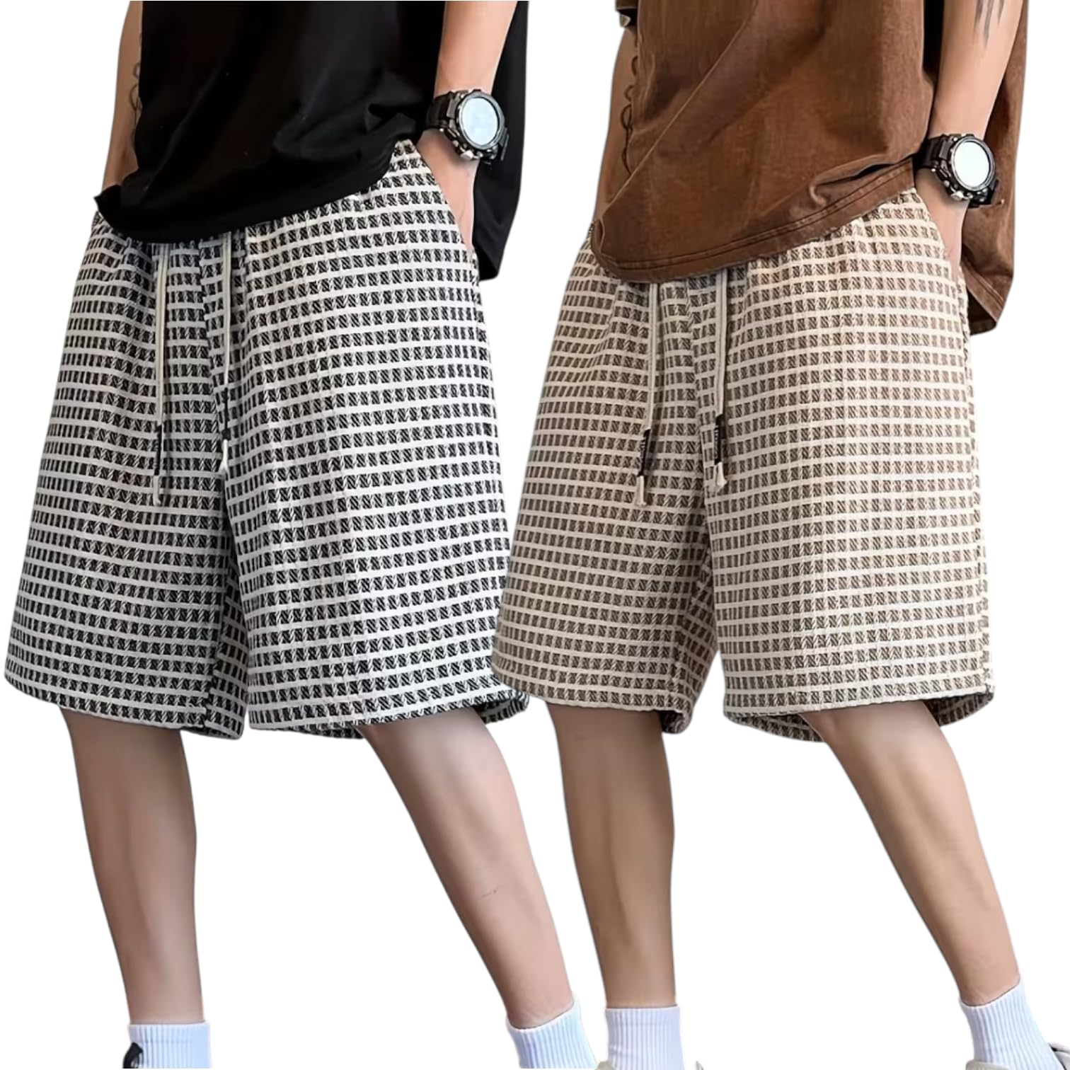 Men Printed Shorts || Shorts for Men Training Gym Short for Man Workout Lightweight Running Short for Man || Everyday Casual Wear for Summer (SHORT-06)-image-0
