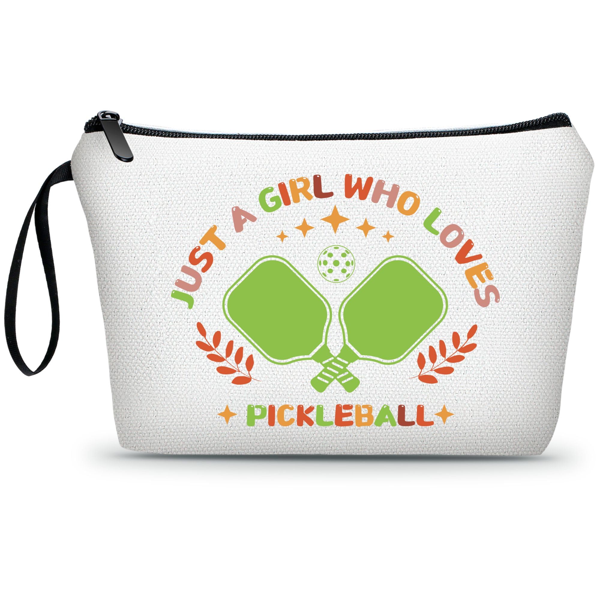 ARIOSEY Pickleball Gifts for Women,Pickleball Lover Gifts,Pickleball Accessories Women,Pickleball Cosmetic Makeup Bag,Pickleball Party Gifts,Birthday