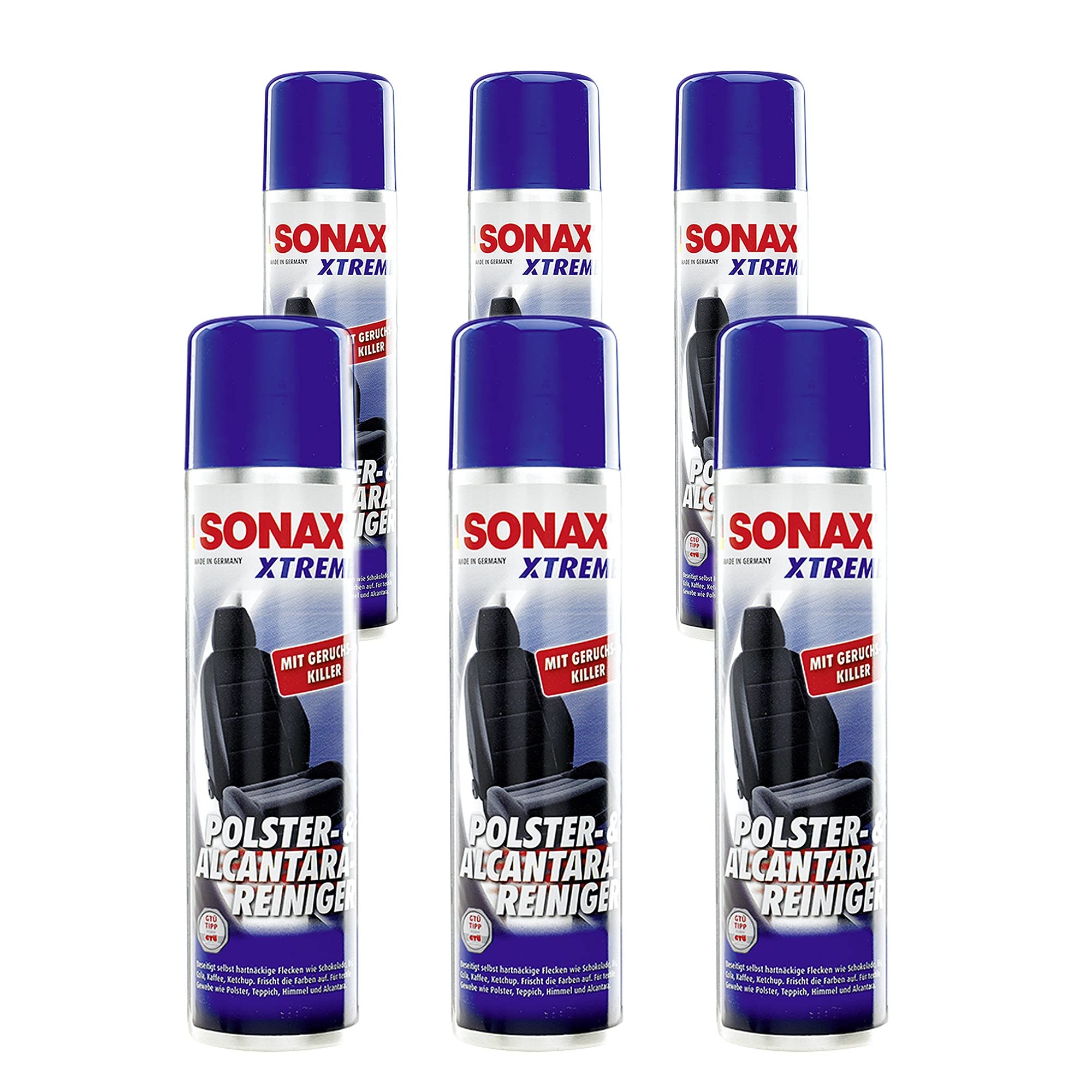 SONAX 6X 02063000 Xtreme Polster- & AlcantaraReiniger Treibgasfrei