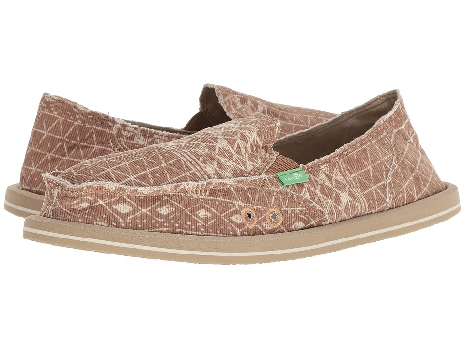 

Sanuk Donna (Brown) Women's Slip on Shoes