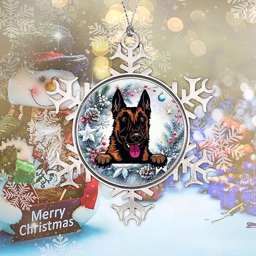 Miniatura 9 de Presa Canario - Adornos de Navidad para amantes de los perros, regalo para mamá, regalo de Navidad para perros que asoma, recuerdo de regalo para