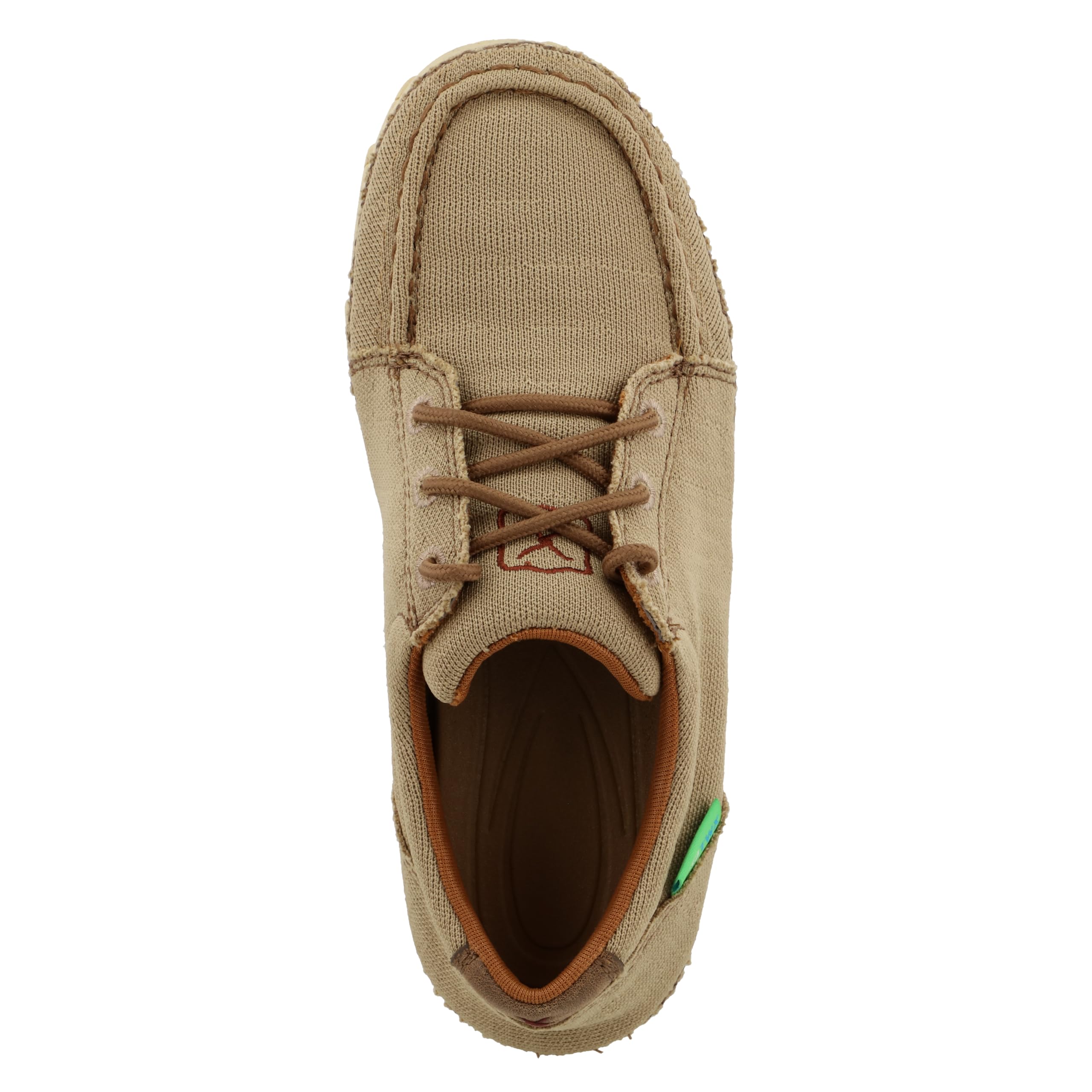 Twisted X Zapatillas Zero-X para mujer - Zapatillas de moda hechas a mano para mujer, Caqui, 40.5 EU