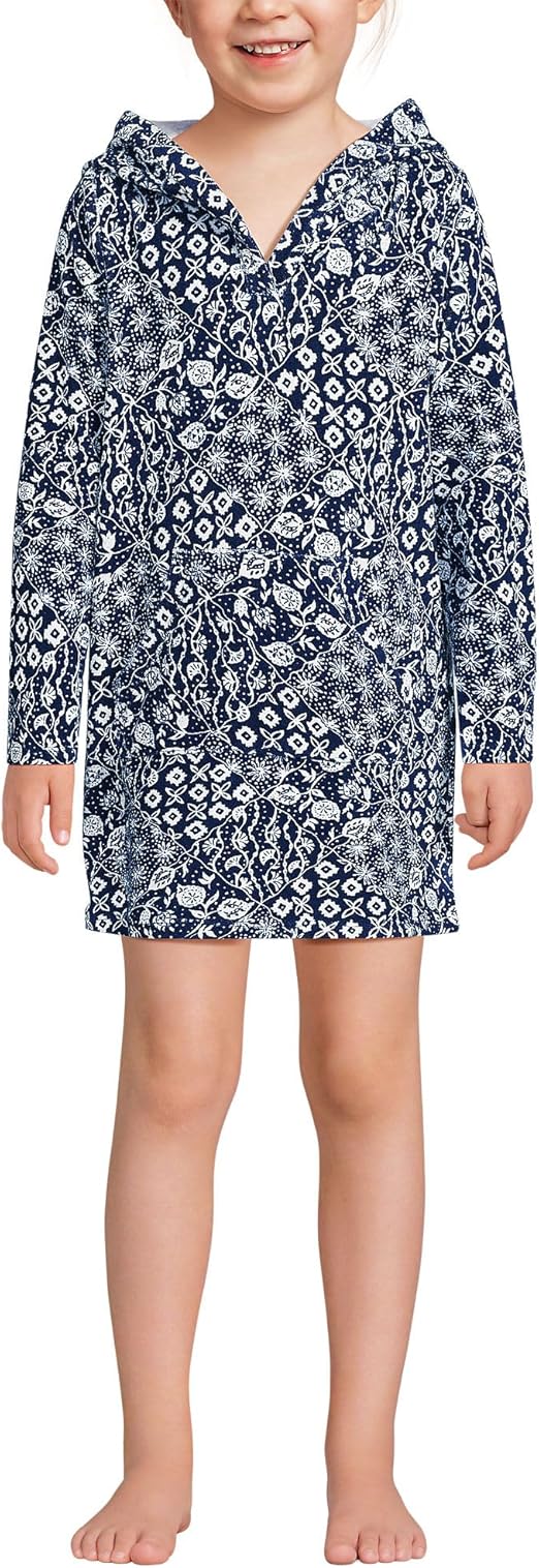 Lands' End Girls Terry Pullover Cover-up