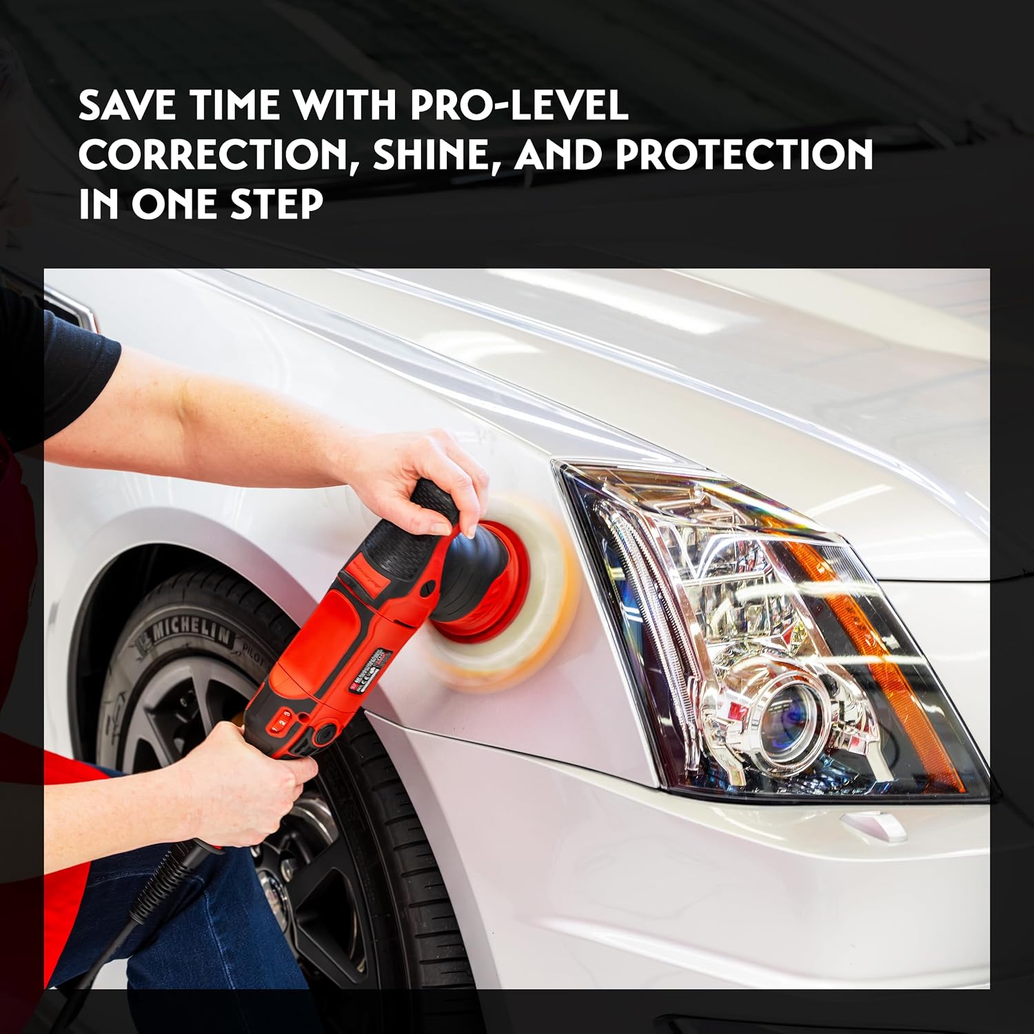 Griot's Garage BOSS Ceramic All-in-One, Multifunctional Car Wax, Polish Compound, SiO2 Coating, High-Gloss Automotive Swirl Remover, Auto Detailing Supplies, One Gallon, 10899