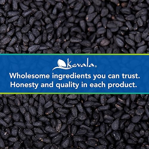 Miniatura 7 de Kevala Semillas orgánicas de comino negro, semillas de Nigella Sativa para cocinar y hornear en casa, listas para comer en dietas conscientes