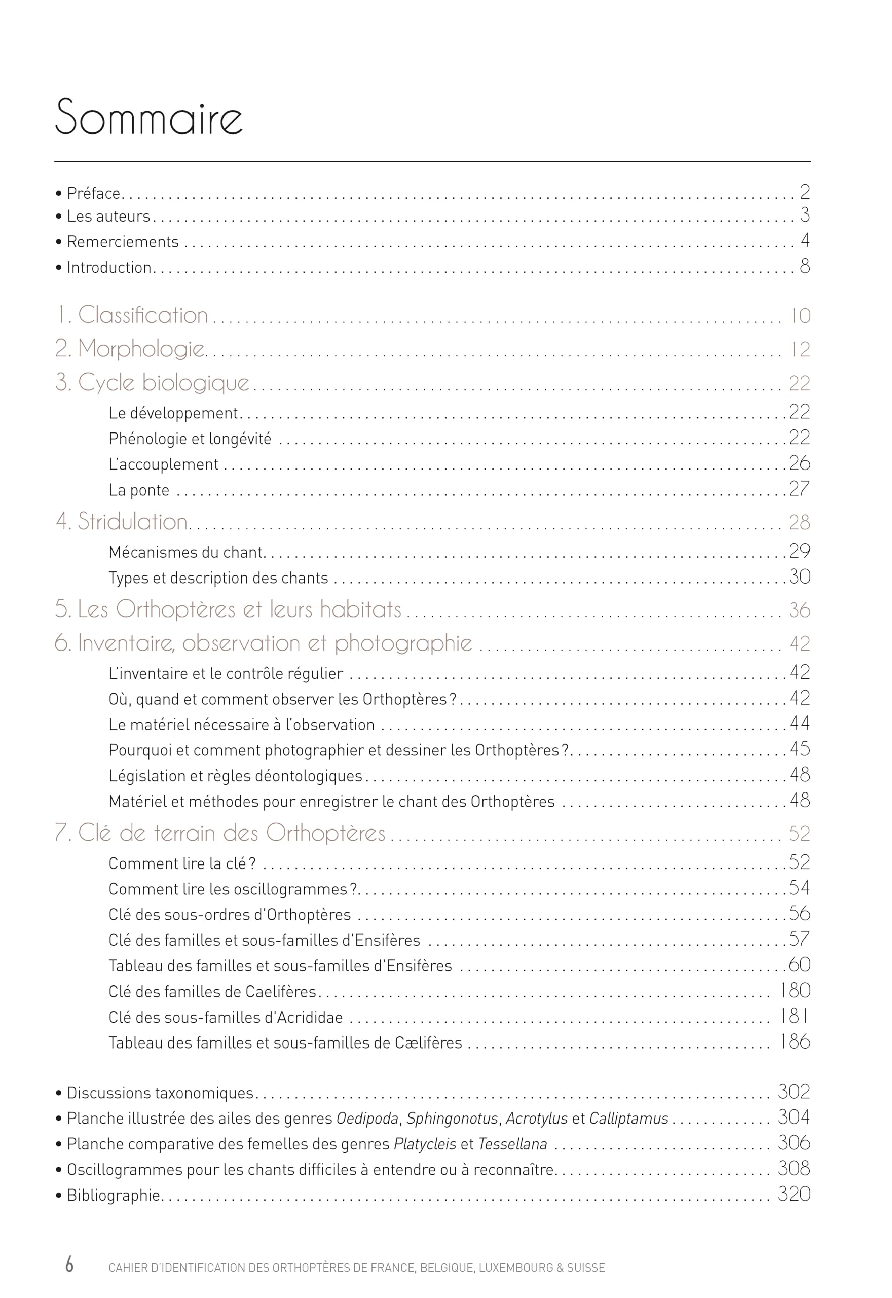 Cahier d'identification des Orthopteres France Belgique Luxembourg Suisse 2e edition: Toutes les espèces Sauterelles, Grillons & Criquets
