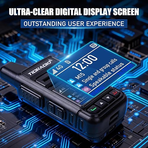 Miniatura 12 de TIDRADIO TD-M15 Rapid Global Walkie Talkies 5000 Mile Long Range Poc radios, 4G LTE Unlimited Range Nationwide PTT Two Way Radios for Family,