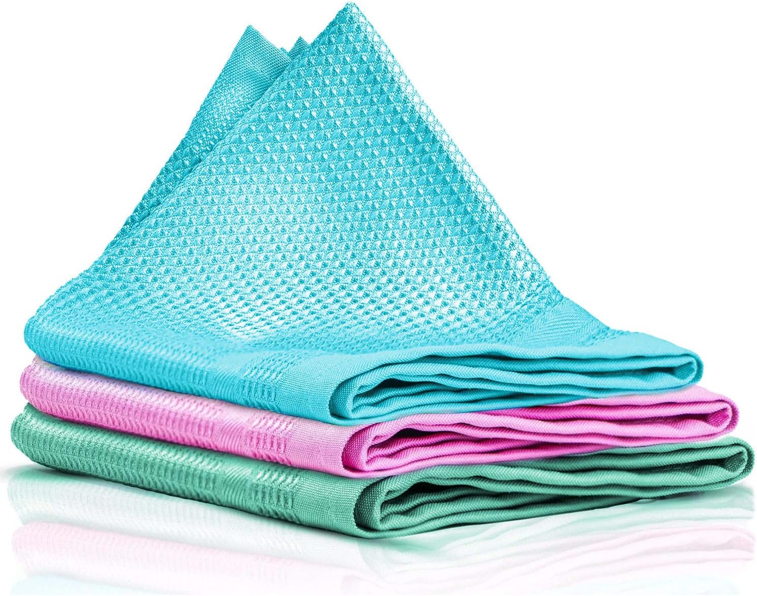 Mysimaa Lint Free Microfiber Cleaning Cloth, Cleaning Rags