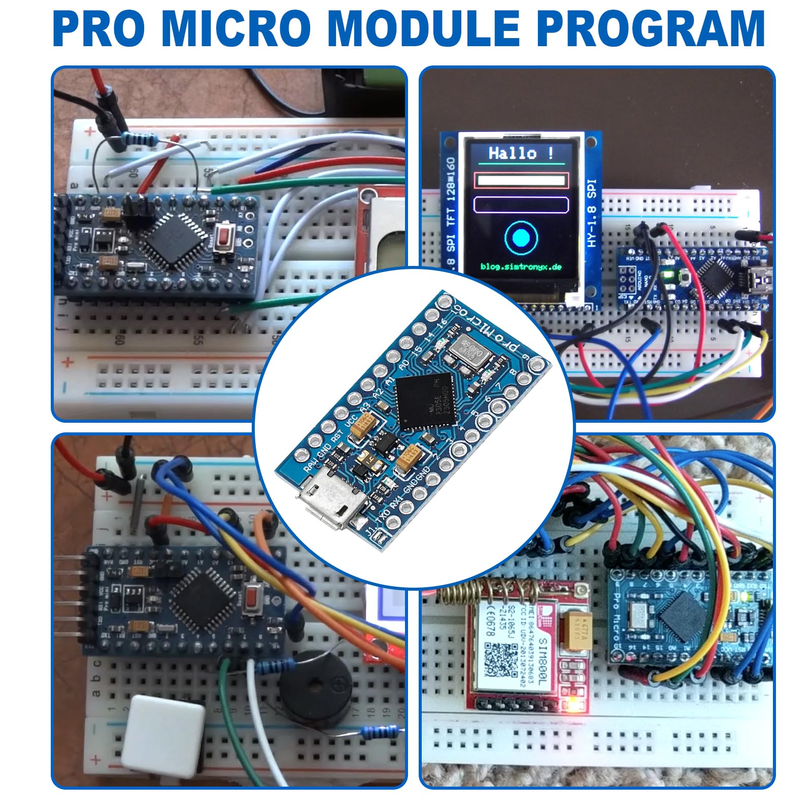 Pro Micro met Atmega32U4 chip Development Board, AYWHP 3 STKS Pro Micro 5V/ 16MHz Nano microcontroller Development Board met ingebouwde USB updater Type -C Interface Compatibel met Arduino IDE Pro Micro met Atmega32U4 chip Development Board, AYWHP 3 STKS Pro Micro 5V/ 16MHz Nano microcontroller Development Board met ingebouwde USB updater Type -C Interface Compatibel met Arduino IDE
