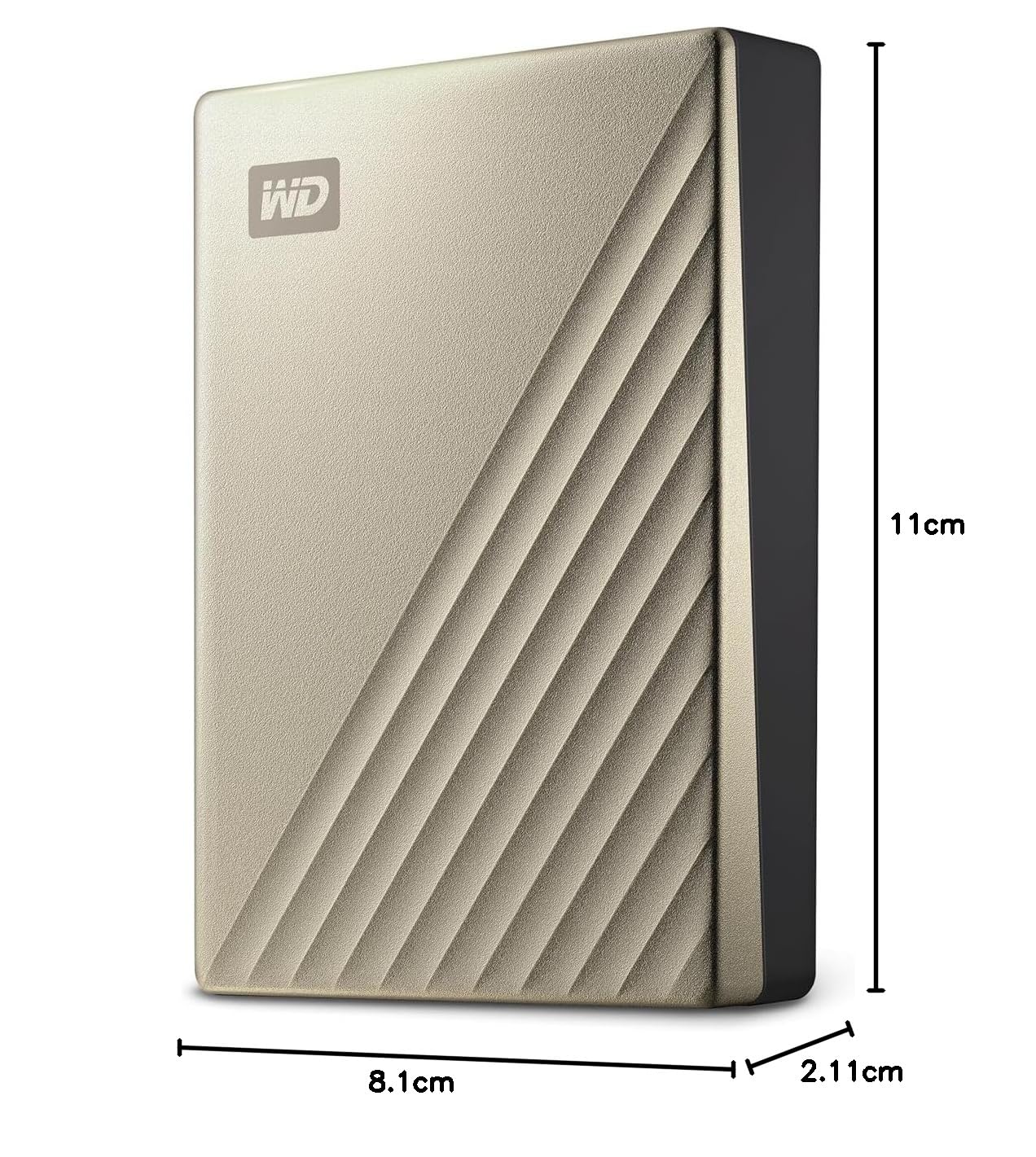 Western Digital WD 4TB My Passport Ultra Portable Hard Disk Metal