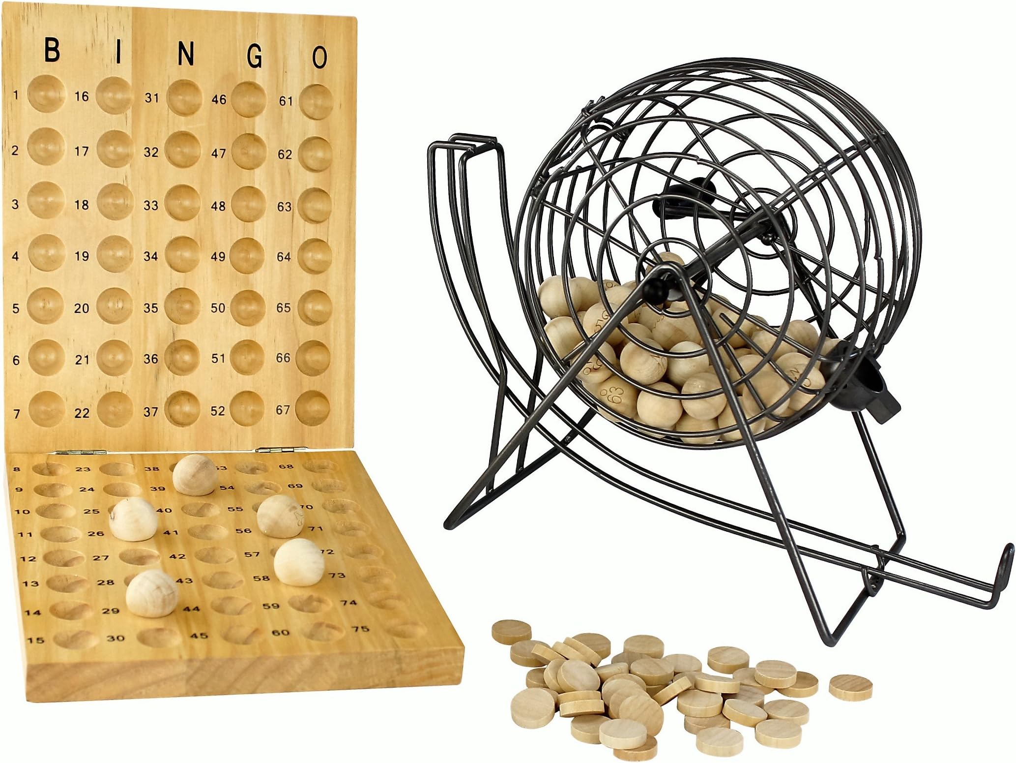 Deluxe Wooden Bingo