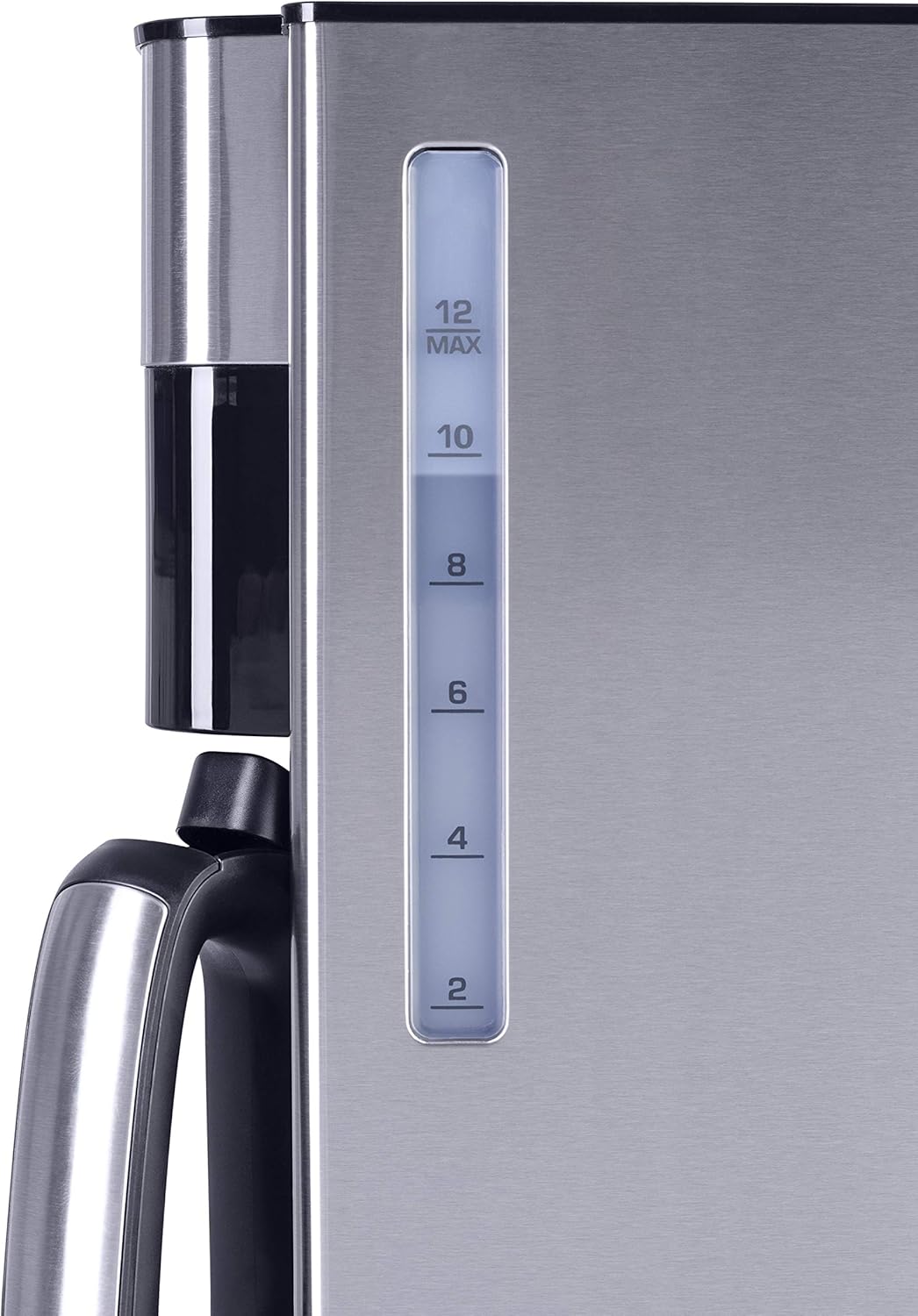 Fakir 9233001 Aroma Grande - Macchina da caffè con filtro in vetro, con display touch, indicatore del livello dellacqua, fino a 12 tazze, in acciaio inox argentato, 1000 Watt Fakir 9233001 Aroma Grande - Macchina da caffè con filtro in vetro, con display touch, indicatore del livello dellacqua, fino a 12 tazze, in acciaio inox argentato, 1000 Watt