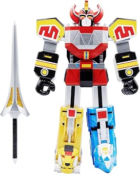 Card Game Mighty Morphin Power Rangers Megazord Super Cyborg Vinyl Figure