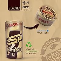 Vista 5 de RAW Six Shooter para papeles de 1 1/4 y RAW Cones Classic 1 1/4 Paquete de 50 Paquete