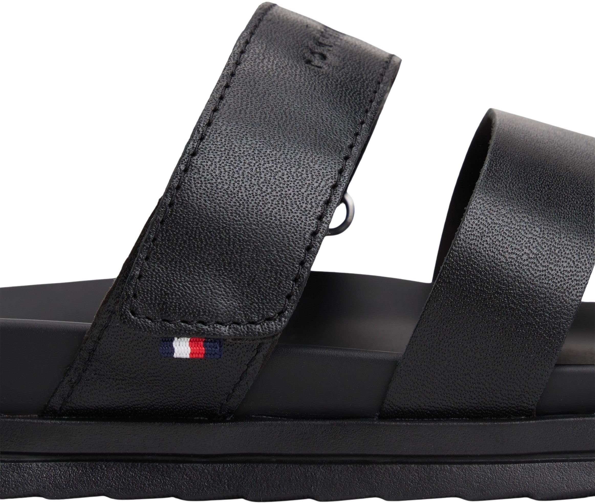 Tommy Hilfiger Herren Adjustable Premium Lth Sandal Fm0fm05773Flache Sandalen
