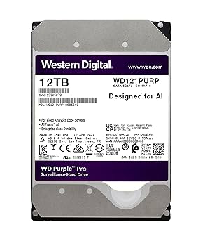 Amazon.com: Western Digital 12TB WD Purple Pro Surveillance