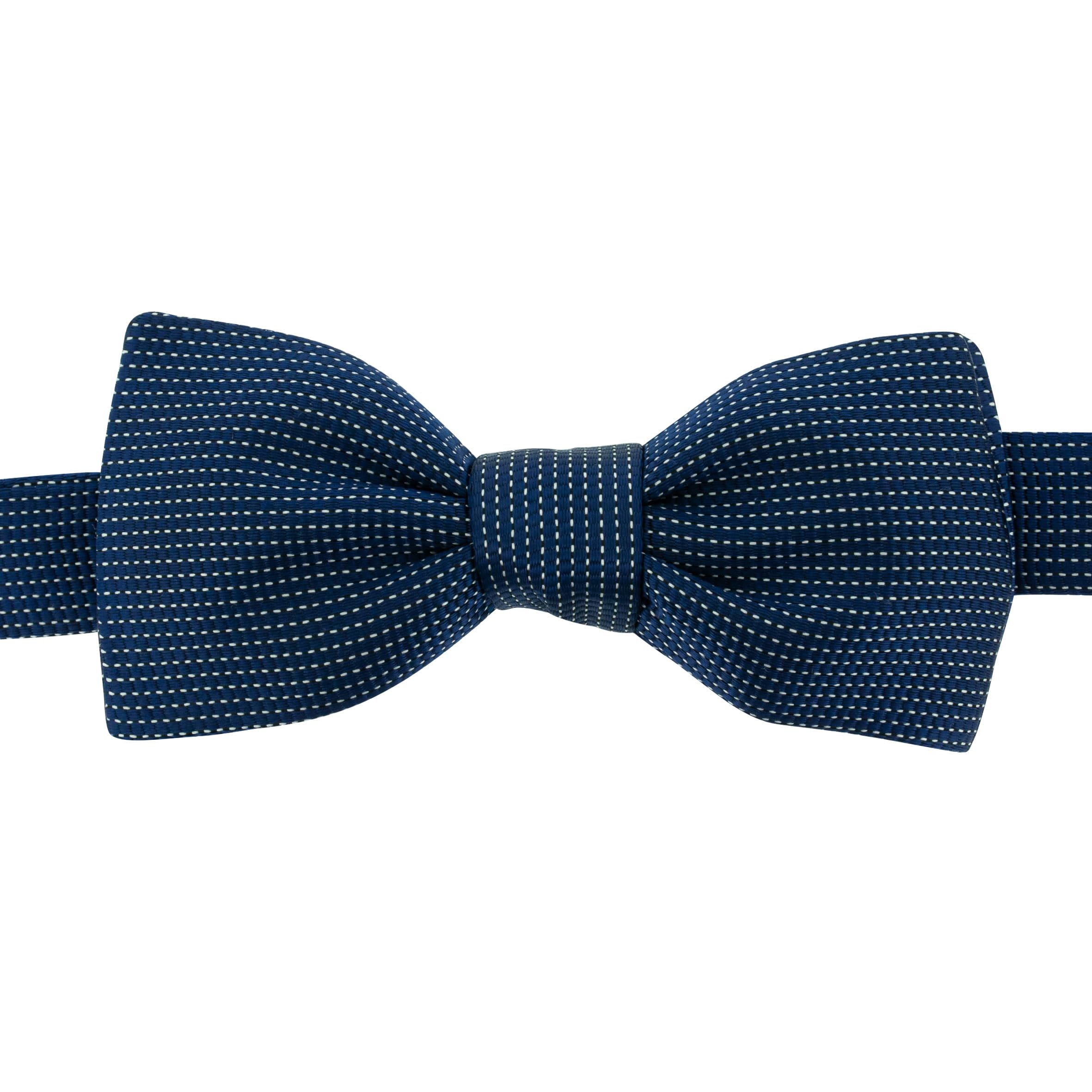 Papillon Seta Fiorenza blu notte - Made in France