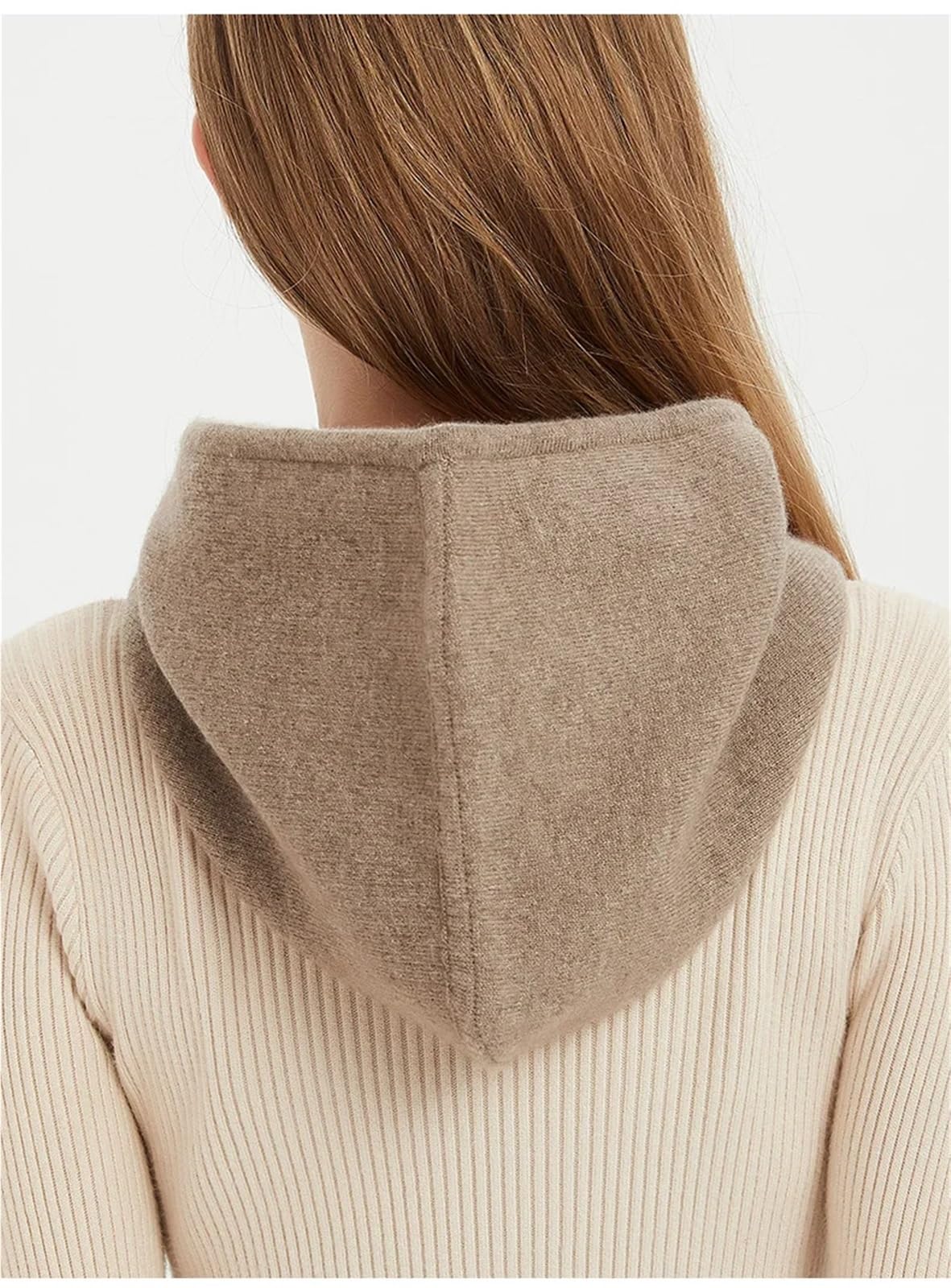 Gorro Unisex de Cachemir, cálido y Grueso con cordón Ajustable, Que Protege Las Orejas, la Cara el Cuello. Bufanda Multifuncional para Esquí Correr