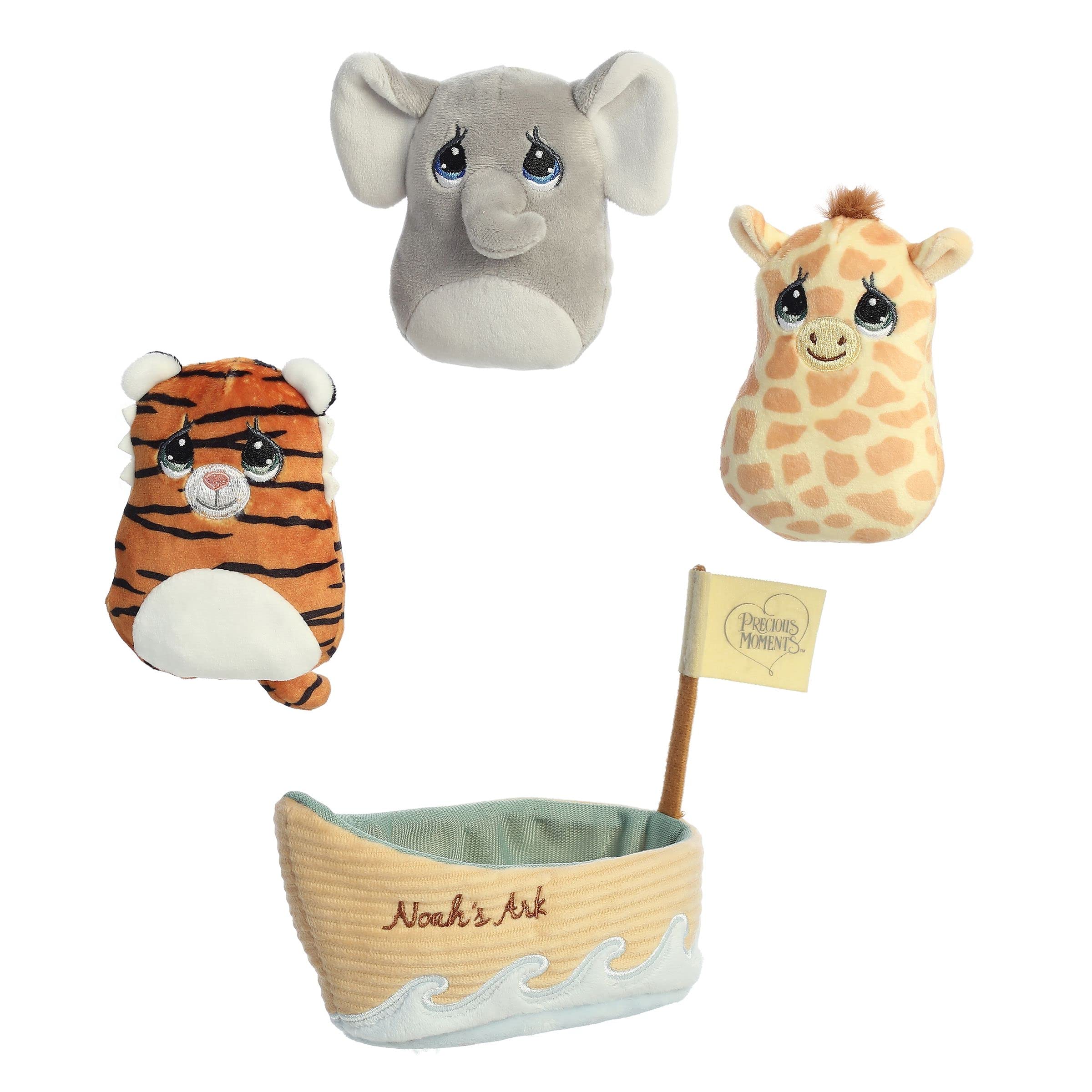 Aurora(r) Inspirational Precious Moments(tm) Noah's Ark Playset Stuffed Animal - Cherished Memories - Enduring Comfort - Multicolor 6 Inches - Image 6