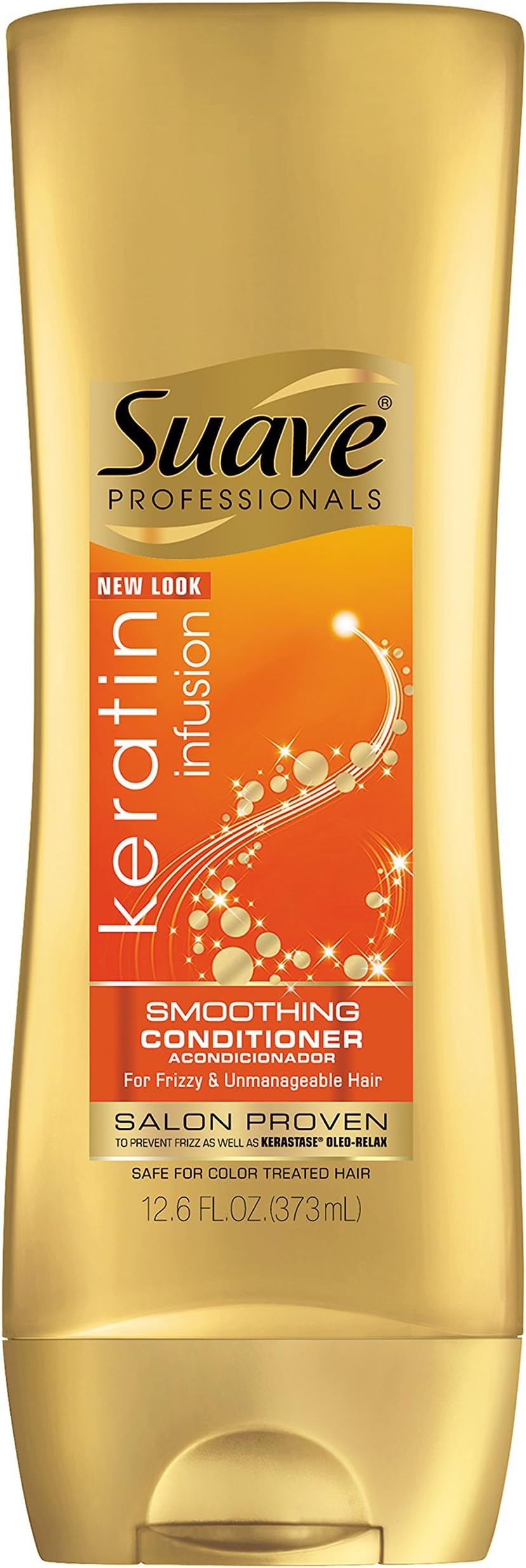 SuaveProfessionals Color Care Shampoo Shampoo for Color Treated Hair Keratin Infusion Color Protecting Shampoo 12.6 oz, Pack of 6