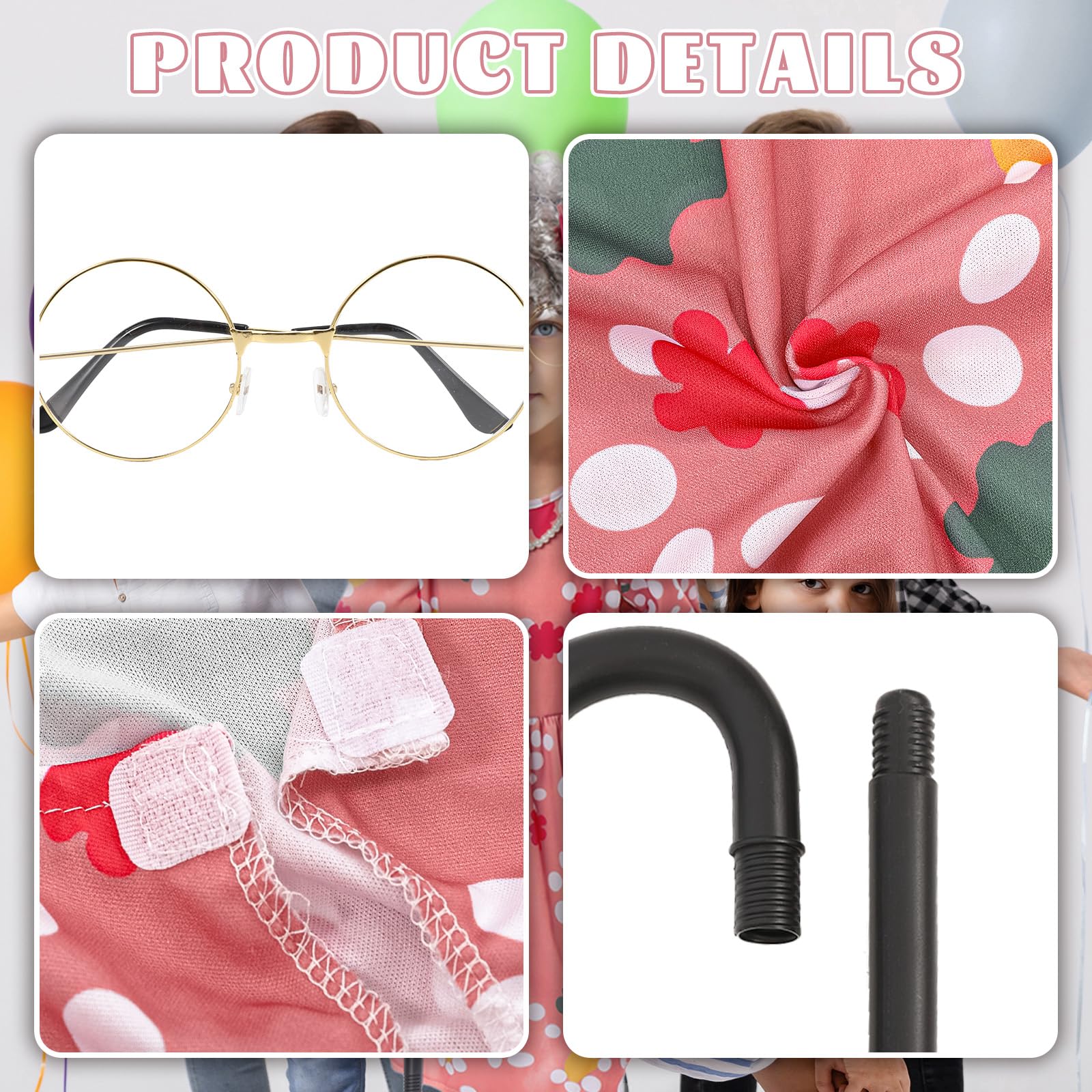 JoyFuncos Granny Costume Kids - Image 3