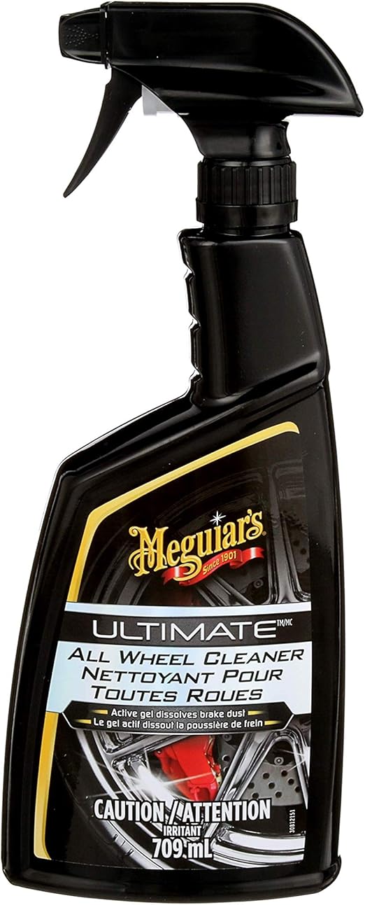 Meguiar's Ultimate All Wheel Cleaner, 709mL G180124C, Tire & Wheel