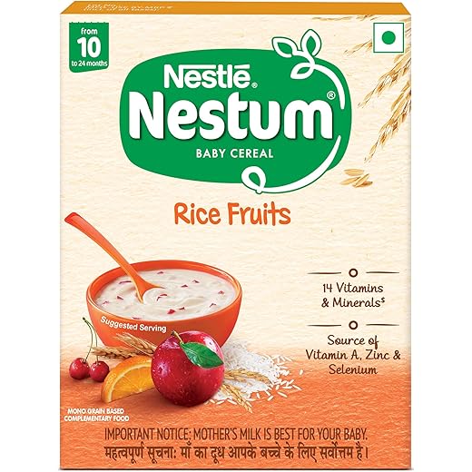 NESTUM Baby Cereal - Rice Fruits 300g
