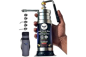 Upgraded Liquid Nitrogen Sprayer for Dermatology Cryotherapy and Cryosurgery