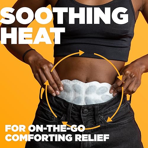 Miniatura 3 de ThermaCare Almohadillas térmicas menstruales - Envolturas térmicas portátiles adhesivas para calambres menstruales y alivio del dolor de espalda,