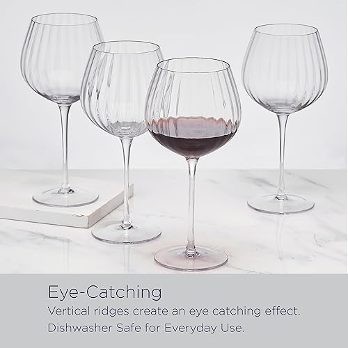 Mikasa Optic Red Wine Glasses