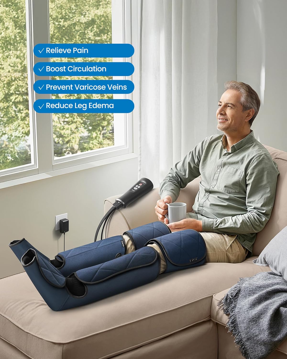 Benefits of RENPHO Leg Massager