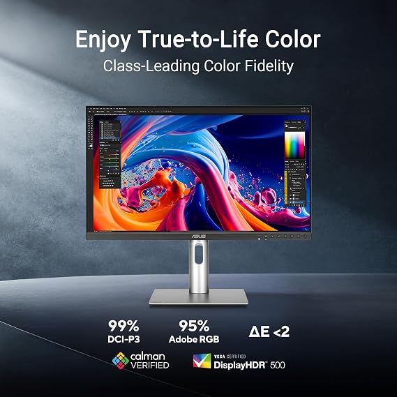 ASUS ProArt PA27JCV 27 İnç 5K DCI-P3 USB-C Monitör
