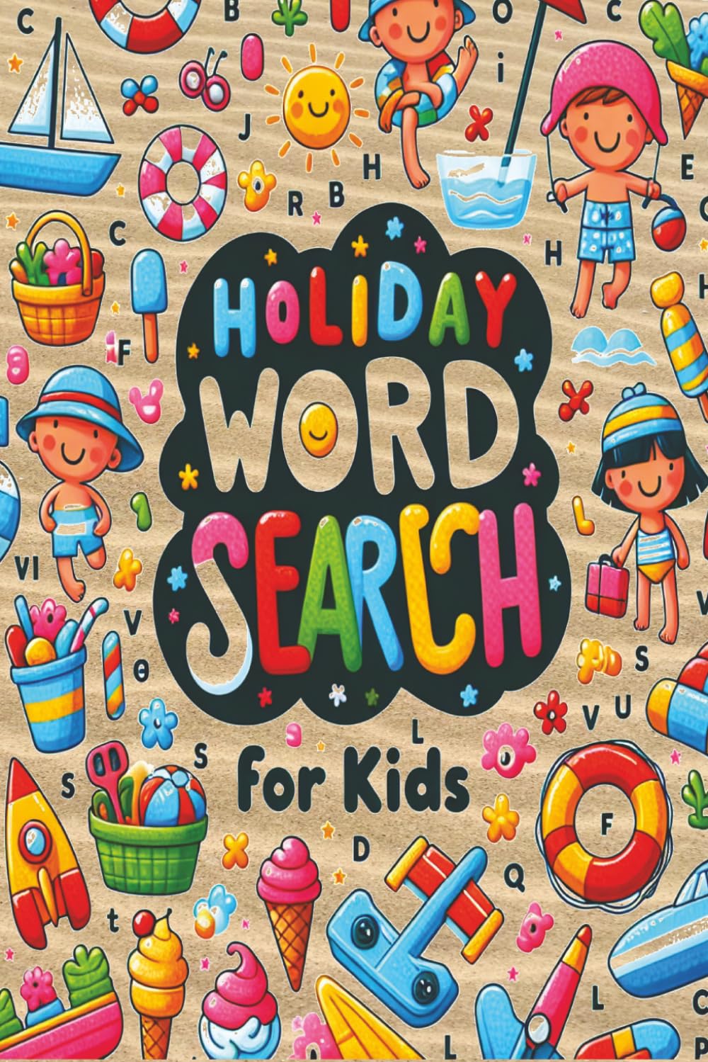 Holiday Wordsearch For Kids: Holiday Wordsearch For Kids | For Kids That Love Puzzles | 6x9 inches, 110 Pages | 50+ Puzzles | Solutions Included