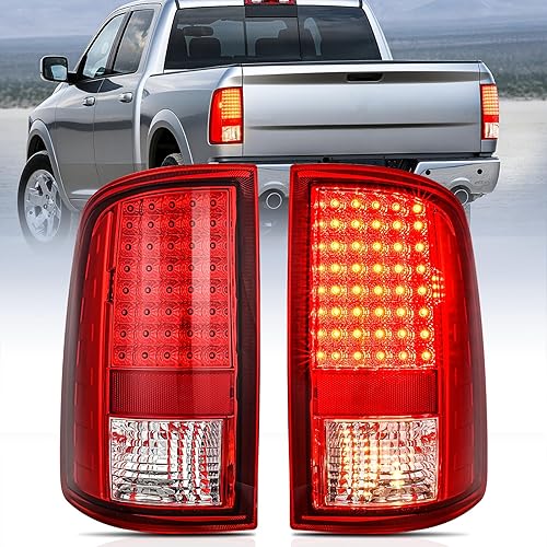 Miniatura 104 de Nilight Conjunto de luz trasera para Dodge Ram 2009 2010 2011 2012 2013 2014 2015 2016 2017 2018 Dodge Ram 1500 2500 3500 2019 2020 2021 estilo Lado