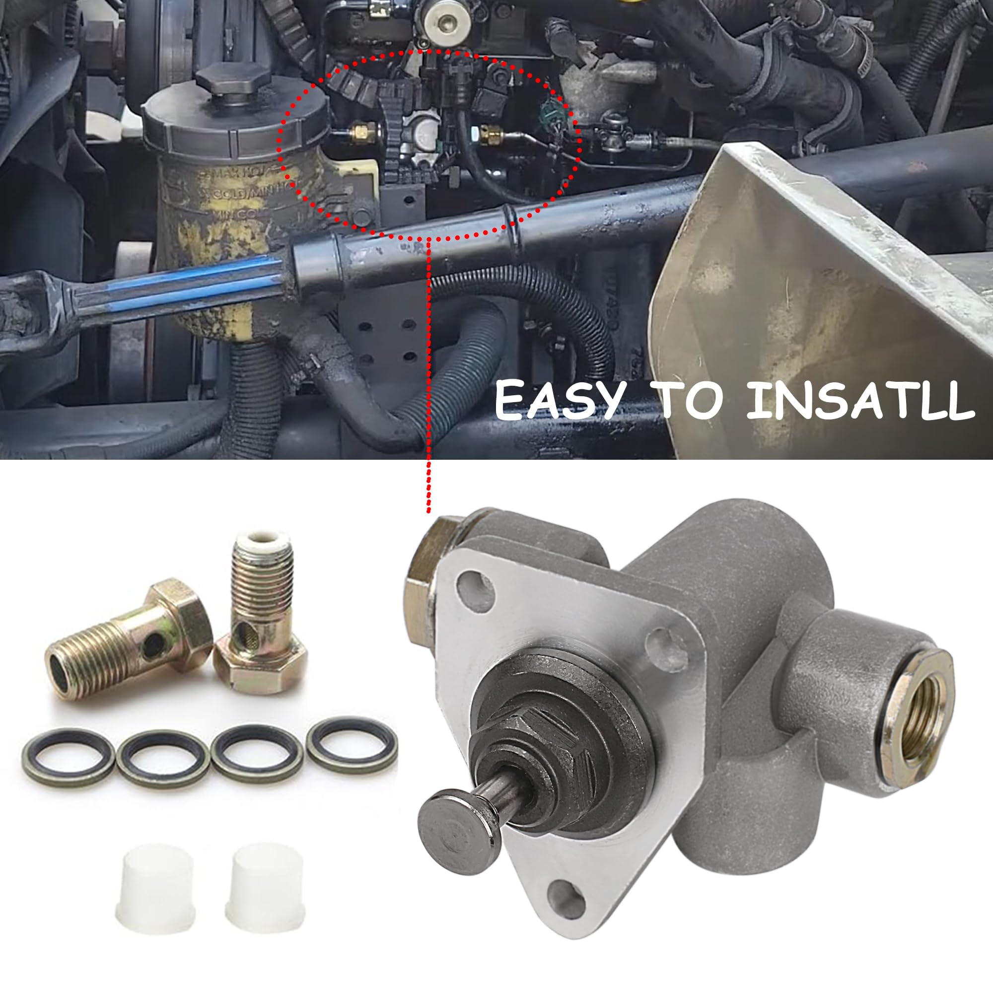 Coimoviol 1821233C91 Fuel Lift Pump Supply Compatible with