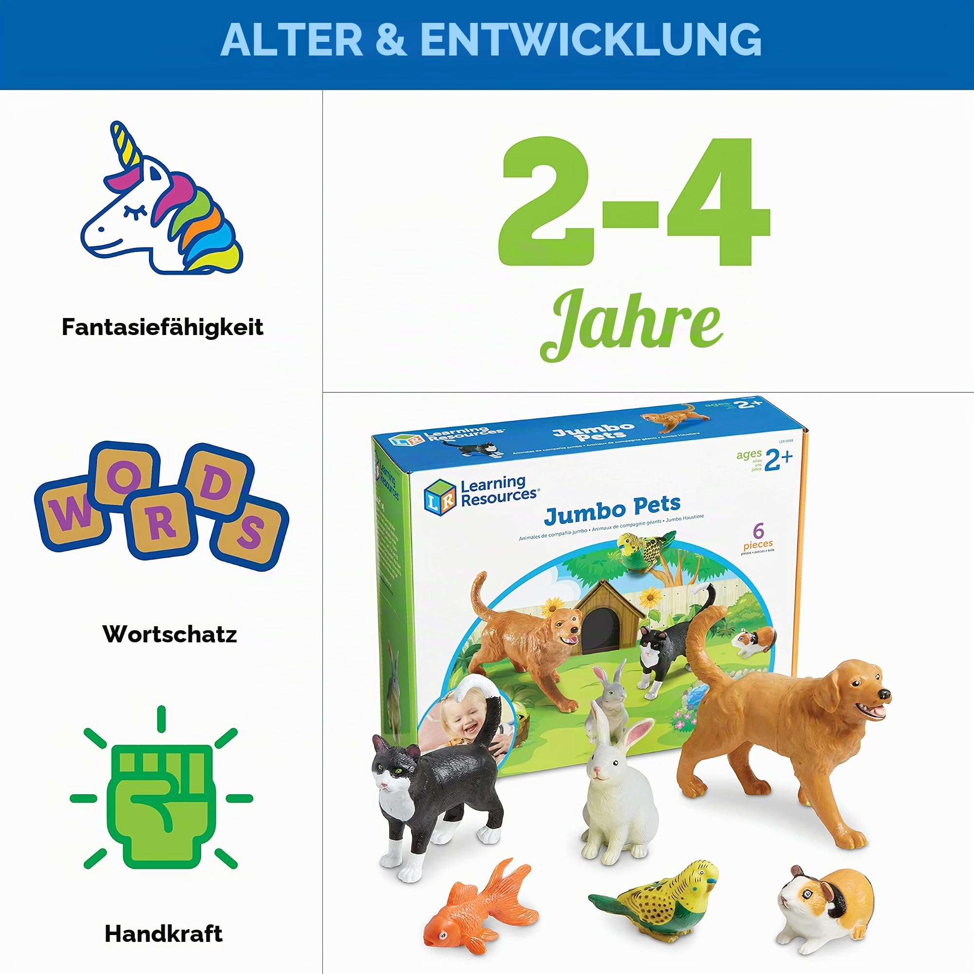 Learning Resources Große Haustiere