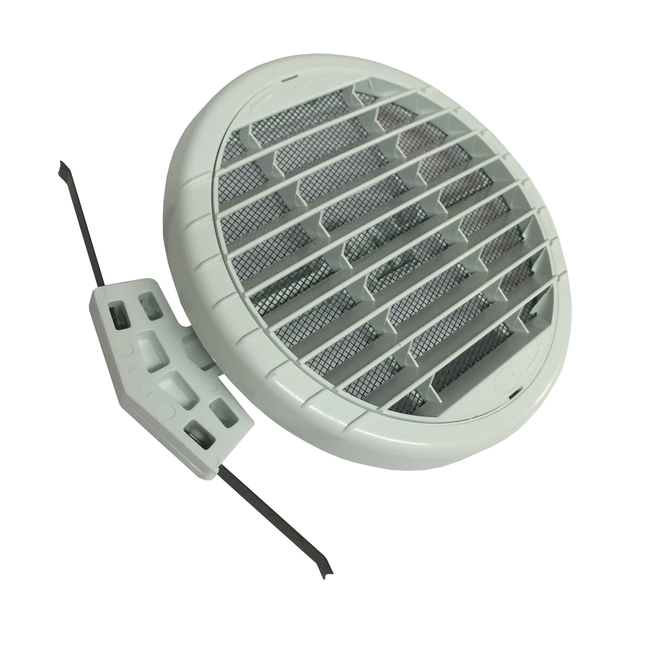 Marley Lüftungsgitter rund 186 DN 100 - 150 weiß - 330945 : Amazon 